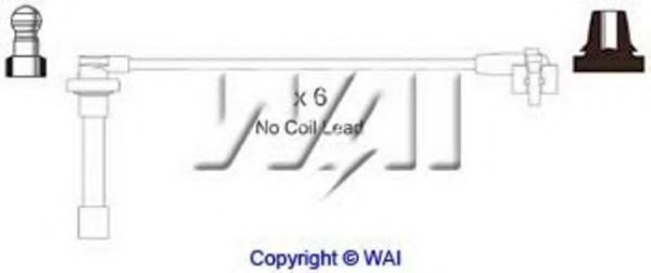 WAIglobal SL377 Ignition Cable Kit